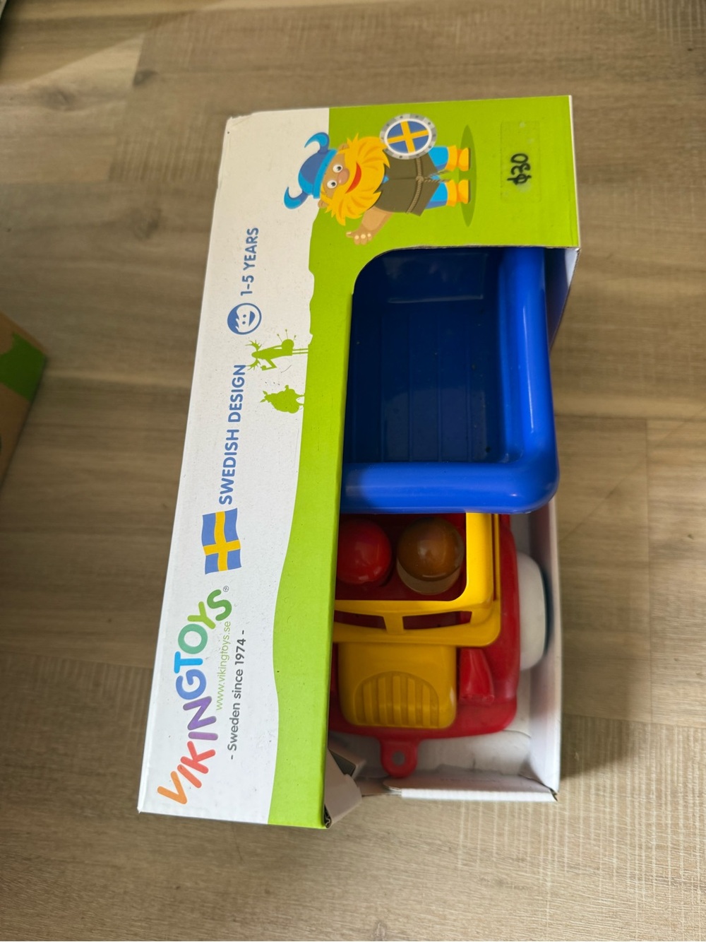 Blue & Yellow Dump Truck for Kids